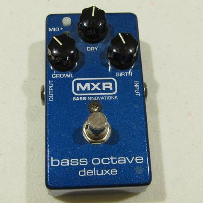 MXR bass octave deluxe pedal