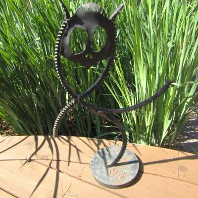 Ellis Nelson metal sculpture