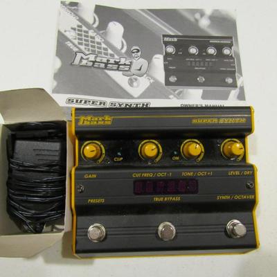 Mark Bass Super Synth effects pedal