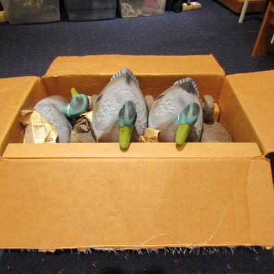 Set of 6 vintage Ariduk Mallard duck lures