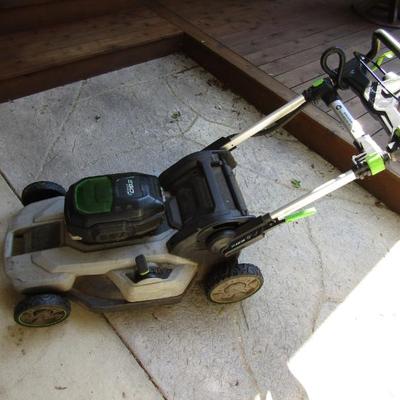 Ego self-propelled lawnmower (needs new battery)