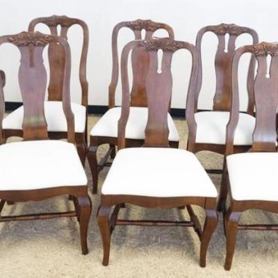 1238	SET OF 8 PENNSYLVANIA HOUSE DINING ROOM CHAIRS, 6 SIDE AND 2 ARM
