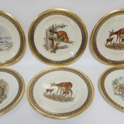 1134	6 LENOX WOODLAND AND WILDLIFE LIMITED EDITION PLATES, EACH APPROXIMATELY 10 1/2 IN
