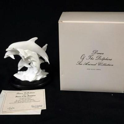 1143	LENOX *DANCE OF THE DOLPHINS*, APPROXIMATELY 8 IN H
