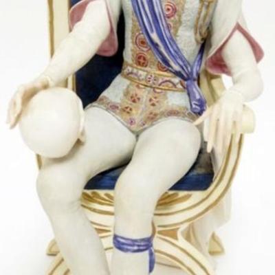 1116	CYBIS *HAMLET* PORCELAIN FIGURE, APPROXIMATELY 12 IN H
