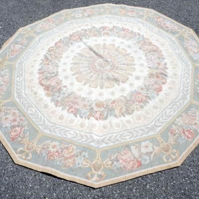 1285	DODECAHEGON ABUSON RUG, APPROXIMATELY 6 FT 5 IN 
