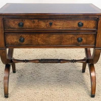 1175	ETHAN ALLEN TOWN HOUSE COLLECTION CONNOLLY 2 DRAWER STAND, APPROXIMATELY 32 IN X 19 IN X 30 IN H
