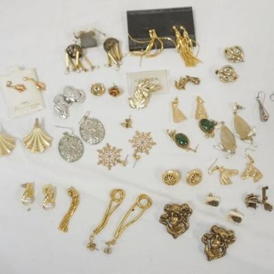 1158	ASSORTMENT OF 23 LADIES EARRINGS, SOME MARKED BY THE MAKER
