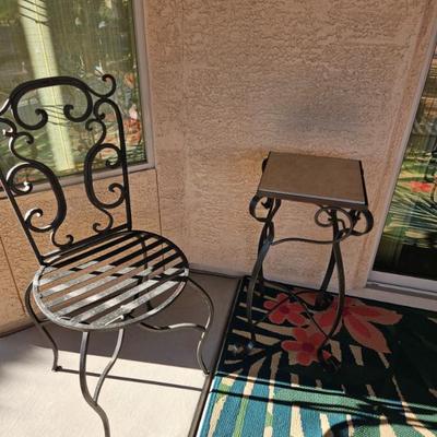Chair & Table