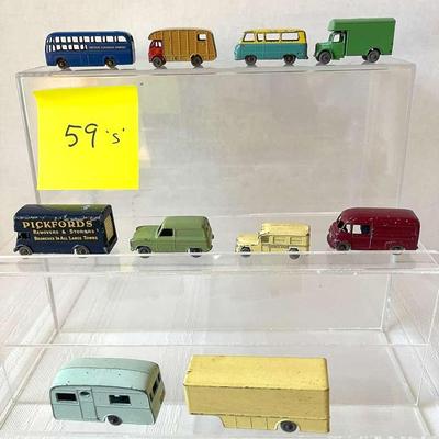 Vintage Diecast Trucks And Trailers