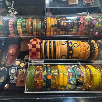Shultz bakelite bracelets