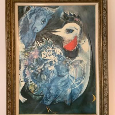 Marc Chagall Feathers in Bloom Les Plumes en fleurs 