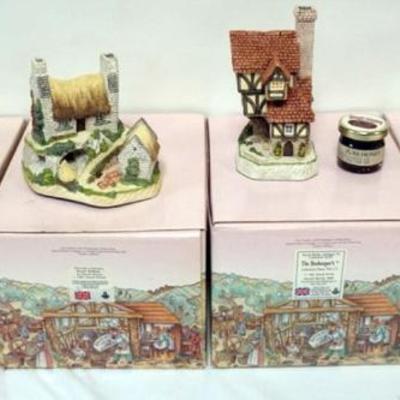 1153	4 DAVID WINTER HAND PAINTED COTTAGES,SECRET SHEBEEN, TOMFOOL'S COTTAGE, THE BOTTLE KILNS AND THE BEEKEEPER'S,...