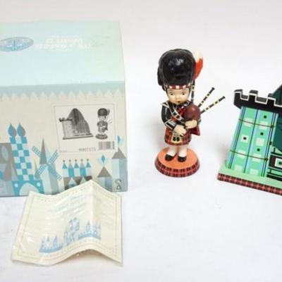 1102	WALT DISNEY CLASSIC COLLECTIONS, IT'S A SMALL WORLD AFTER ALL,  SCOTLAND,*HIGHLAND LADDY*, APPROXIMATELY 7 IN H
