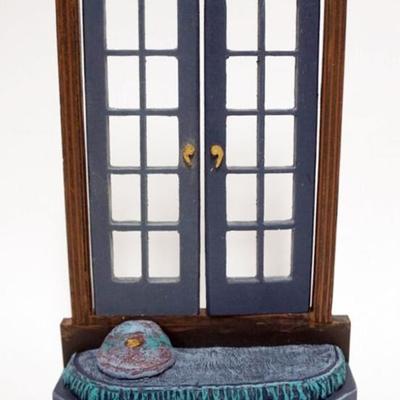 1118	PETER PAN WINDOW, ARTIST SIGNED, ARTIST PROOF, MARTINE MILLAN DESIGNS, #11/500, APPROXIMATELY 10 IN H
