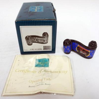 1109	WALT DISNEY CLASSIC COLLECTIONS, OPENING TITLE, BEAUTY & THE BEAST, APPROXIMATELY 3 1/4 IN X 2 IN
