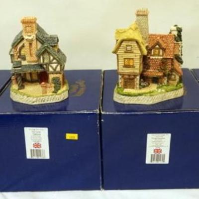 1154	4 DAVID WINTER HAND PAINTED COTTAGES, PORRIDGE POT ALLEY SWEET DREAMS, WELCOME HOME COTTAGE LTD, POUGH FARMSTEAD AND THE TARTAN...