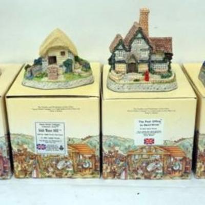 1130	6 DAVID WINTER HAND PAINTED COTTAGES, THE SMITHY, THE TANNERY, IRISH WATER MILL, THE POST OFFICE, PATRICKS WATER MILL AND THE HALL,...