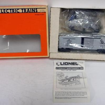 1180	LIONEL TRAIN O GAUGE *C & O HYDRAULIC MAINTENANCE BOX* 6-16705

