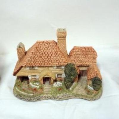 1169	3 DAVID WINTER HAND PAINTED COTTAGES, CROFTER'S COTTAGE, DEVONCOMBE AND KENT COTTAGE,  APPROXIMATELY 4-5  IN H
