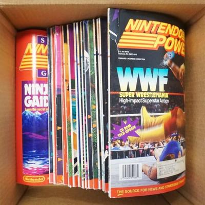 1304	GROUP OF NINTENDO MAGAZINES CA 1990'S
