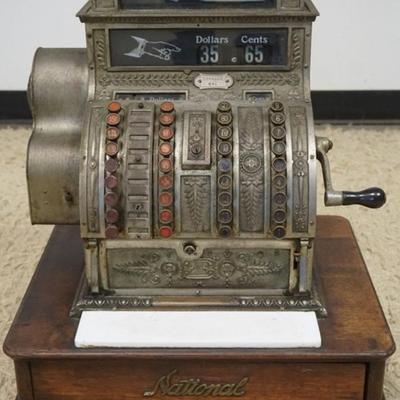 1244	NATIONAL CASH REGISTER, APPROXIMATELY 17 IN X 21 IN X 24 IN H
