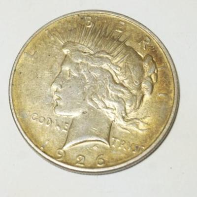 1224	1926 PEACE SILVER DOLLAR
