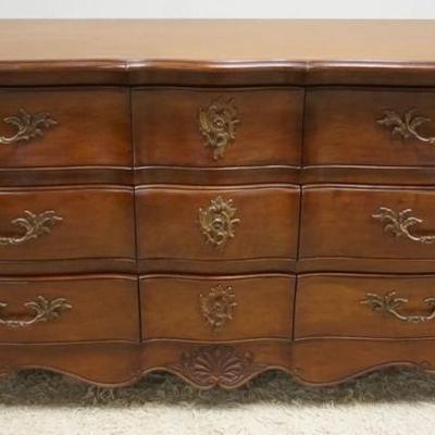 1291	BODART FRENCH PROVENCIAL 9 DRAWER CHEST, APPROXIMATELY 23 IN X 66 IN X 36 IN H
