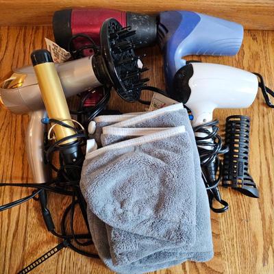 Lot #136 - Hair Care Appliances Lot - Hair Dryers and Styling Tools.