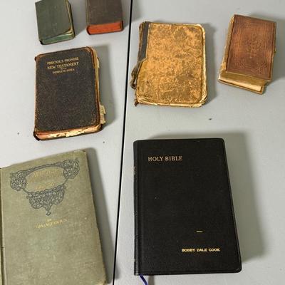 Vintage Bibles Dating Late 1800’s - 1900’s 