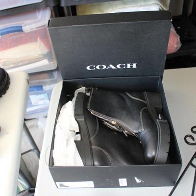 Women's Coach boots size 11 never worn.