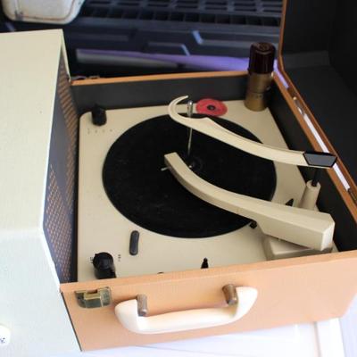 Airline record player works