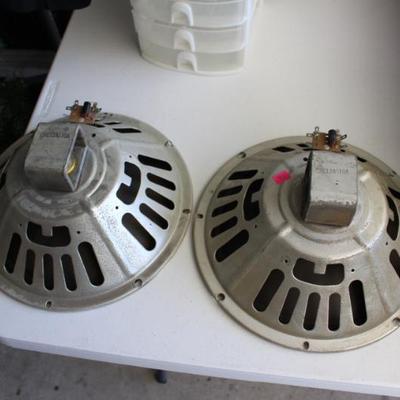 Vintage 1963 Oxford 12" speakers
