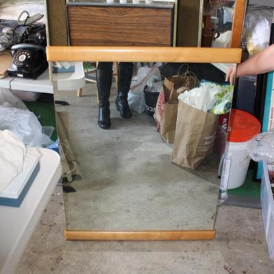 Vintage blond mirror