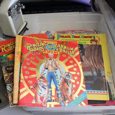 Vintage Circus programs