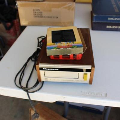 Working 8-track tape player
