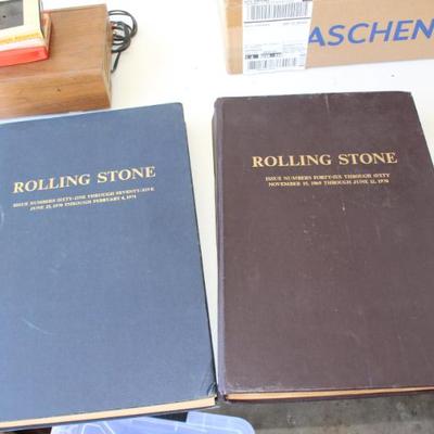 Rolling Stone magazines bound editions 1969-70
