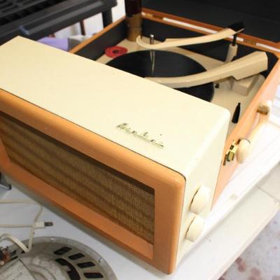 Airline record player works