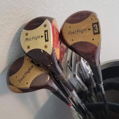Vintage Golf Clubs First Flight 