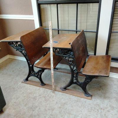 Vintage School Desk