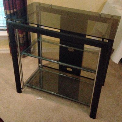 Glass TV Stand