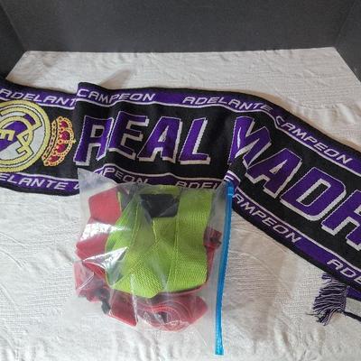 Soccer Scarf And Luggage Straps 