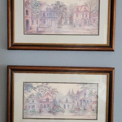 2 Framed Prints 