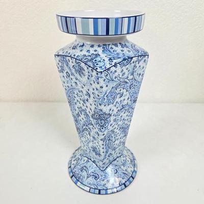 Lot #133 - 222 FIFTH PTS Stoneware Pillar Candle Holder