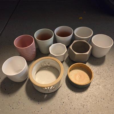 Lot #236 - Collection of Indoor Plant Pots