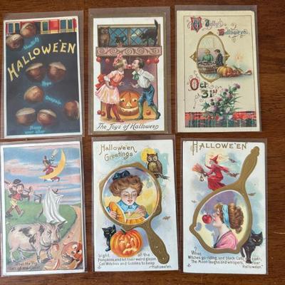 Halloween Postcards 