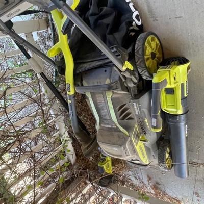 Electric ryobi set 
