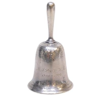 TIFFANY & CO. STERLING SILVER TABLE BELL