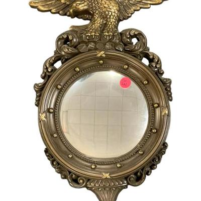 VINTAGE DART COMPOSITE FEDERAL STYLE MIRROR