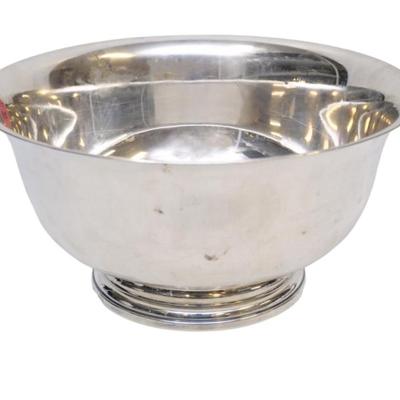 LARGE STERLING SILVER PAUL REVERE BOWL